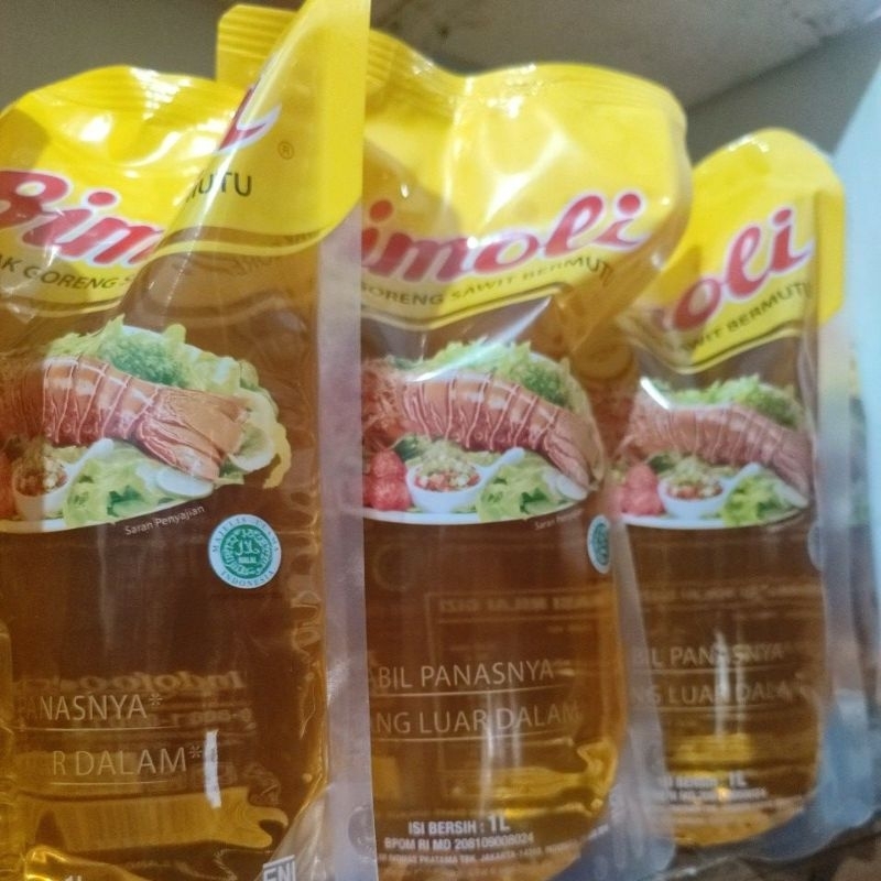 

Minyak goreng Bimoli 1 liter