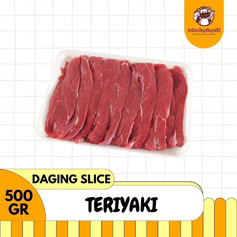 

Daging Teriyaki Slice 500 gr