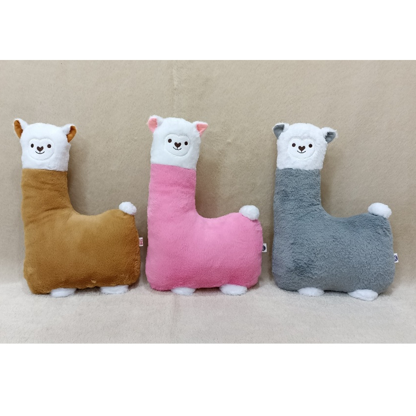Bantal Boneka Llama Alpaca , Boneka Llama Alpaca Warna-Warni
