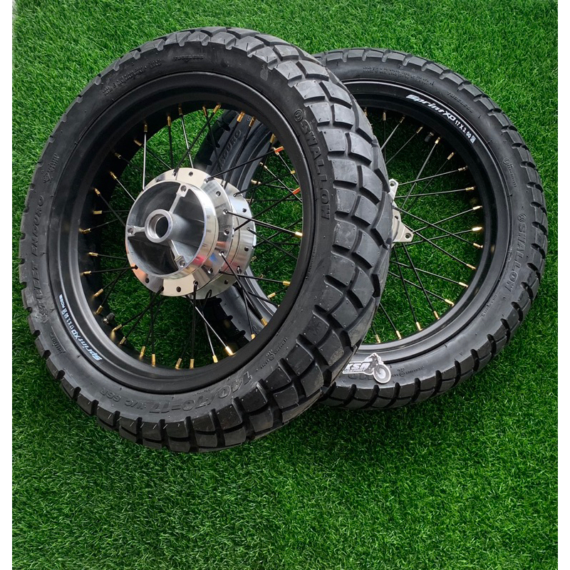 Velg Jari Jari + Ban Swallow Enduro XSR 155 Wheelset Jari Jari XSR