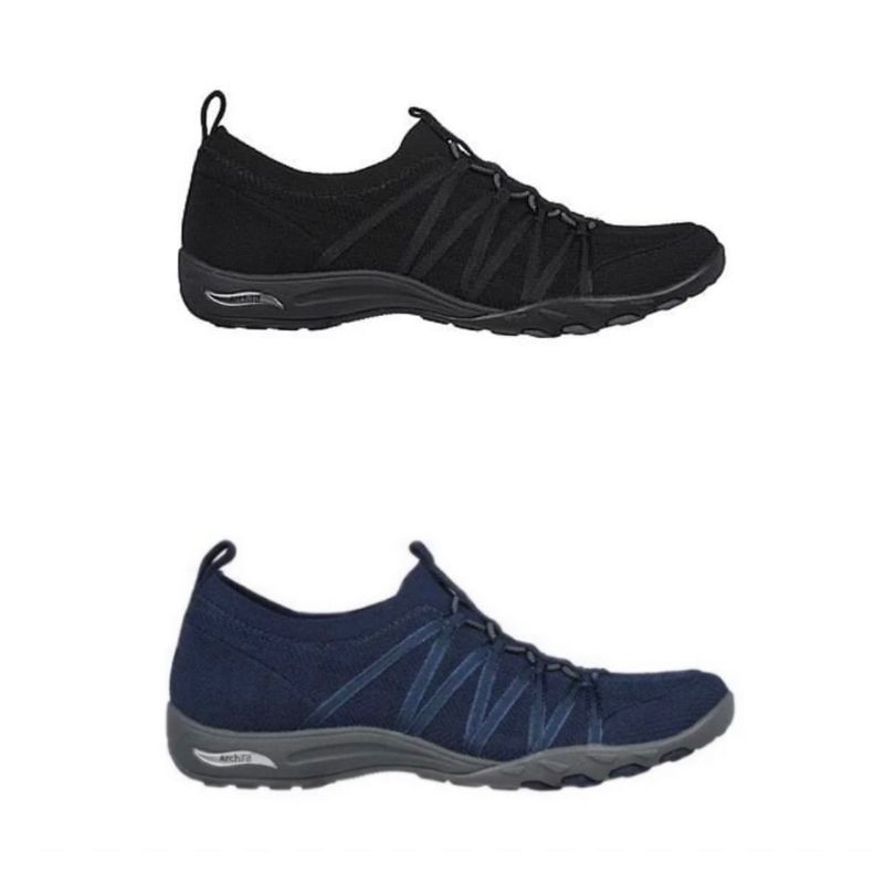 SALE‼️SKECHERS ARCH FIT COMFY STATUS QUO 100600(NVY_BBK)