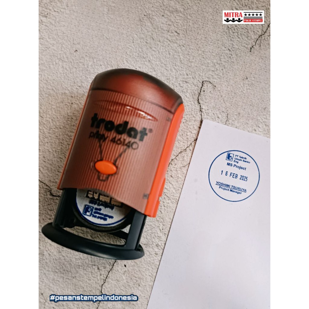 

JUAL STEMPEL TRODAT PRINTY 46140 TERMURAH