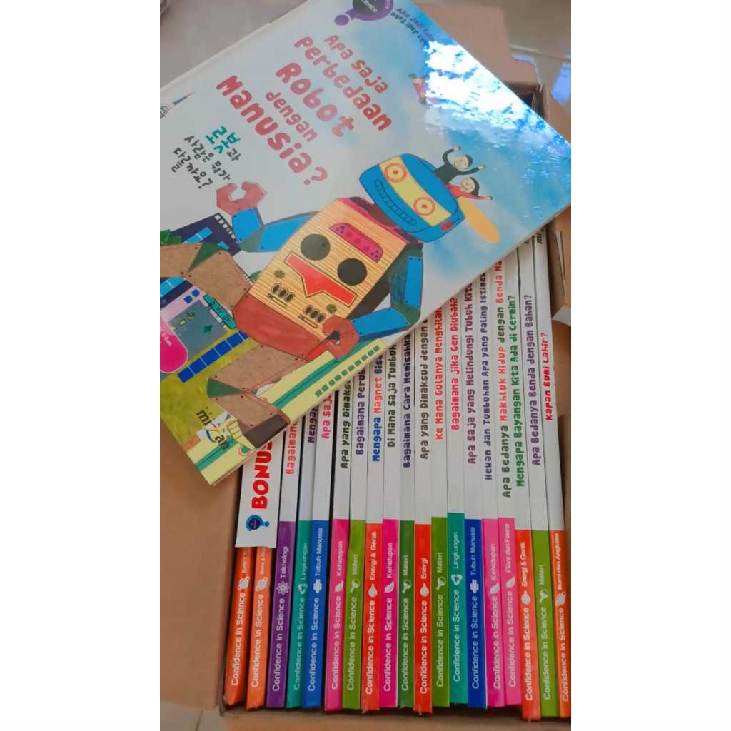Preloved CONFIDENCE IN SCIENCE VOL 1 (CIS 1) | Buku Sains Anak Ensiklopedia Anak Mandira Dian Semest