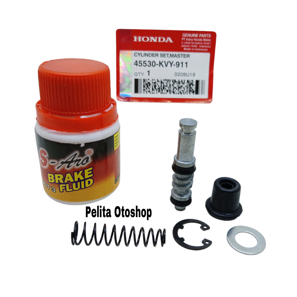 Paket Seal Master Rem Plus Minyak Rem Beat / Vario 110 / Beat esp / Beat Pop.