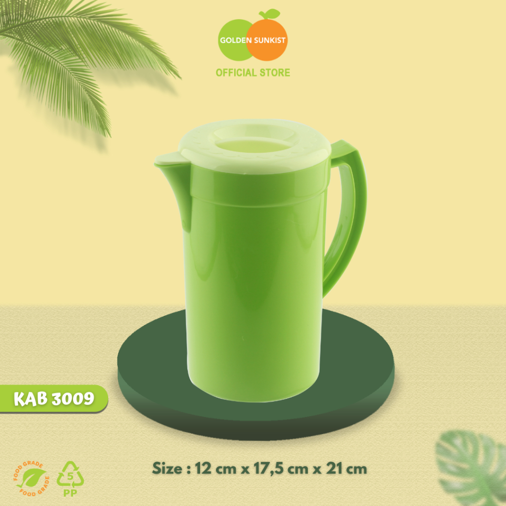 TEKO/ KAN AIR BESAR NATURAL GOLDEN SUNKIST (KAB 3009)