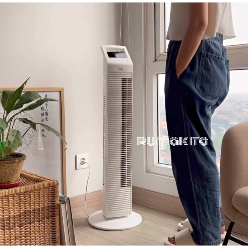 Kris tower fan kipas angin berdiri 65 watt