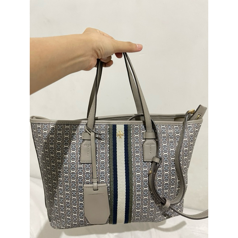 PRELOVED TORI BURCH GEMINI LINK TOTE BAG