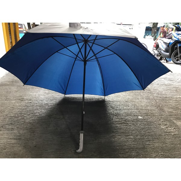 PAYUNG GOLF SILVER Payung Jumbo Anti UV warna silver polos