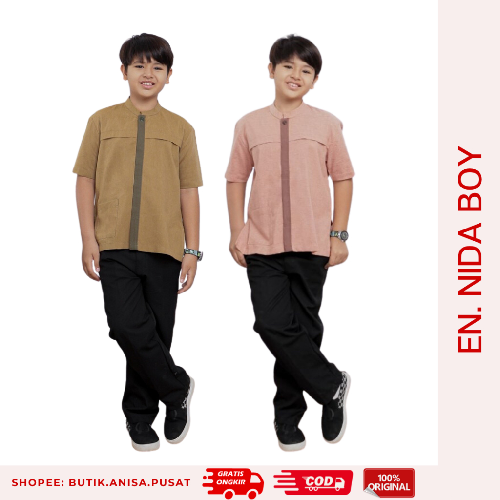 ENDOMODA Koko Anak NIDA BOY Sarimbit Keluarga