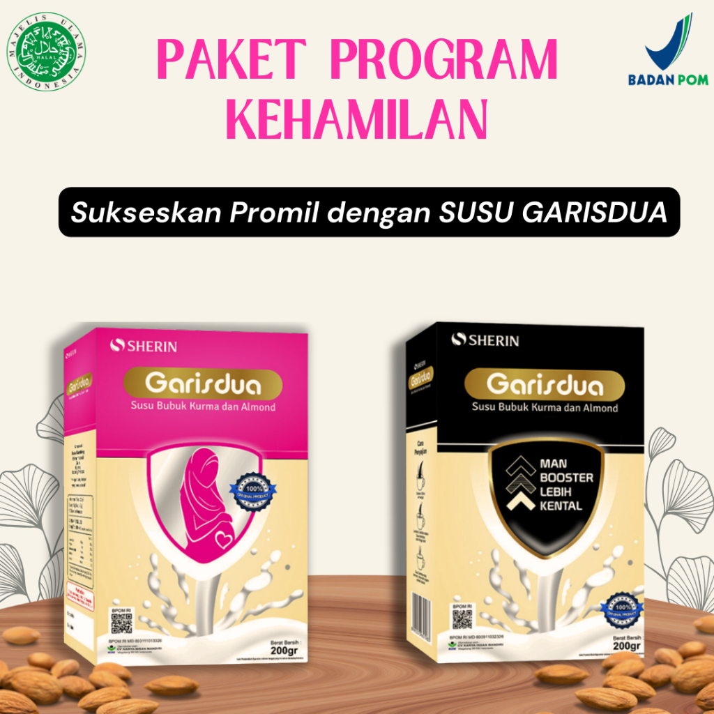 

PAKET Hemat Susu Garis Dua Pria - Susu Garis Dua Promil - Susu Promil Cepat Hamil - Susu Etawa - Susu Program hamil