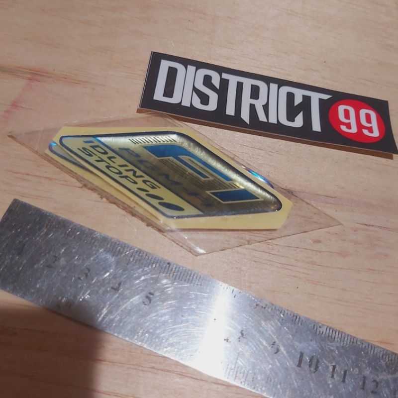 STICKER EMBLEM PGM FI IDLING STOP