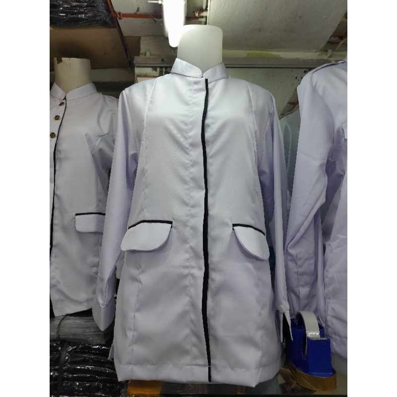 Baju  dinas putih wanita polos/Baju putih wanita ASN