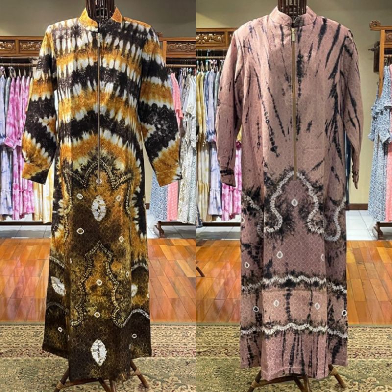 Abaya Zipper Viscos by Dian Pelangi LIMITED EDITION Busana Muslim Maxi Dress Gamis Kaftan Gaun Outfi