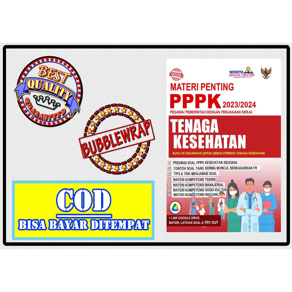 

BUKU MODUL MATERI PENTING PPPK TENAGA KESEHATAN 2023/2024