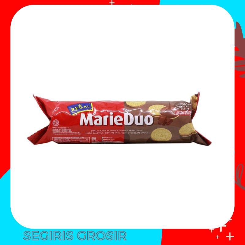 

REGAL Marie Duo Milky Chocolate Biskuit 100 gr