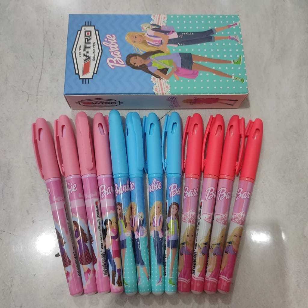 

PENA JEL / PULPEN GEL / PULPEN AIR V-TRO FANCY BARBIE 1 PCS