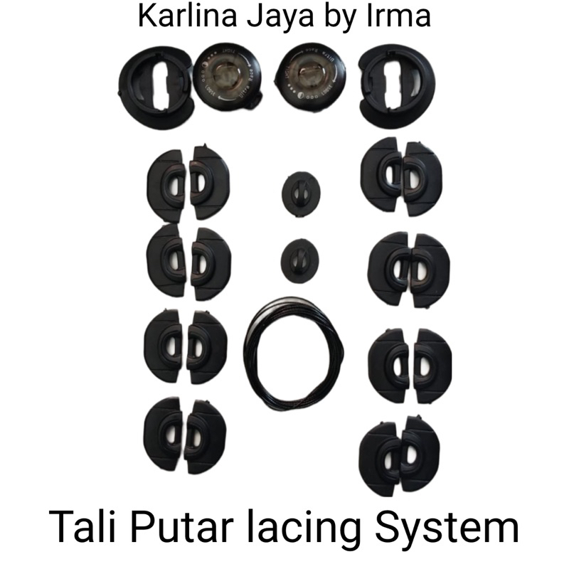 Tali Putar Lacing System / Lacing System untuk Sepatu PDL PDH Olahraga