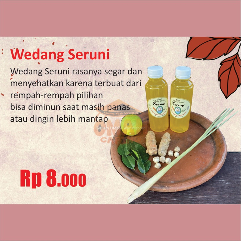 

Wedang Seruni