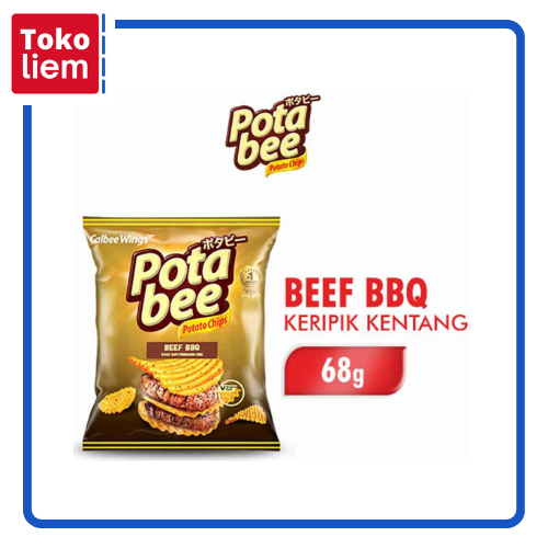 

Potabee Snack Potato Chips Bbq 68G