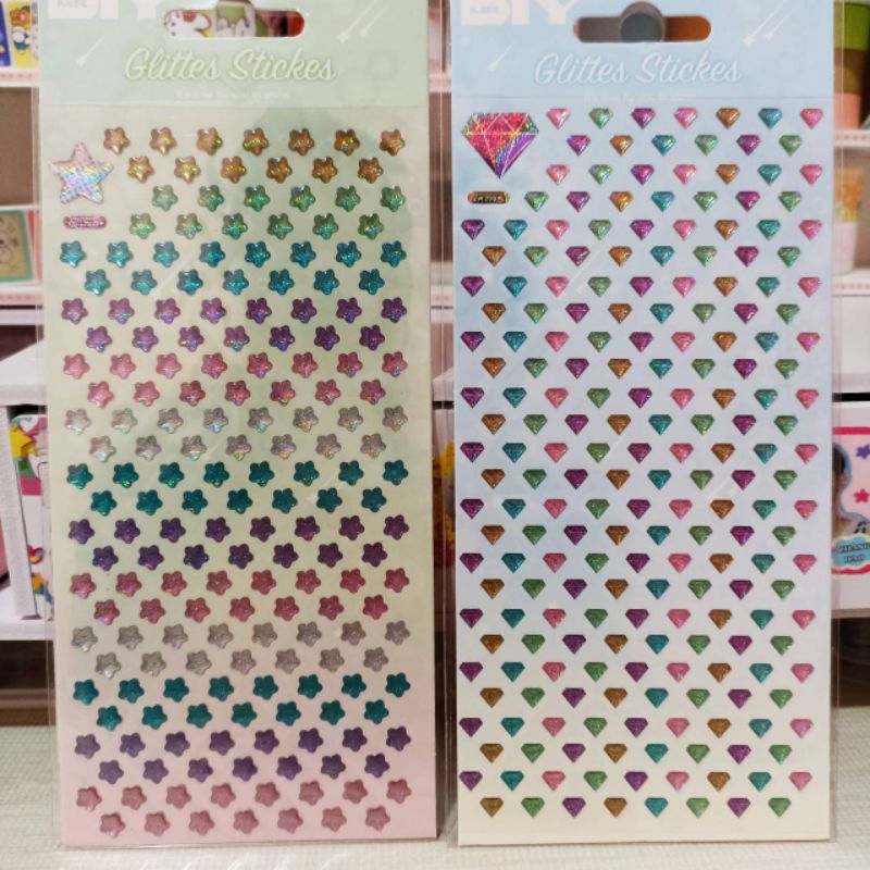 

Sticker Manik/ Sticker Timbul 3D/ Tempelan Hiasan HP Notebook Dimensi