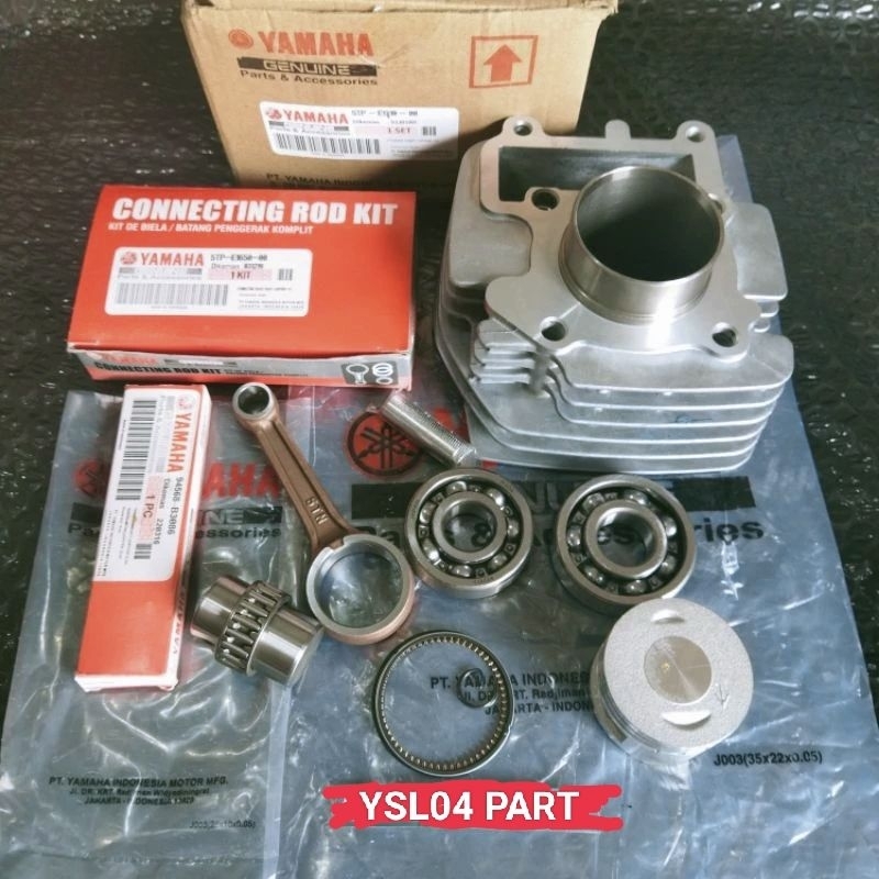 PAKETAN BLOK SEHER KOMPLIT YAMAHA JUPITER Z JUPITER Z BURHAN VEGA R NEW ORI