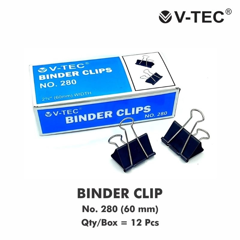

V-Tec Penjepit Kertas Binder Klip Binder Clip No. 280