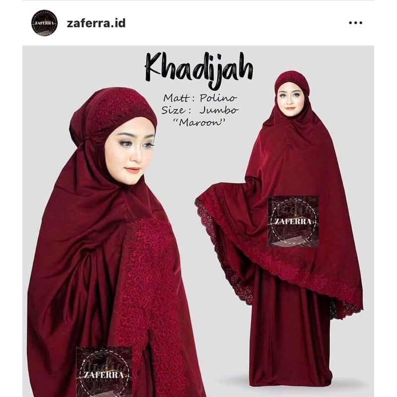 Mukena Khadijah termurah warna lengkap