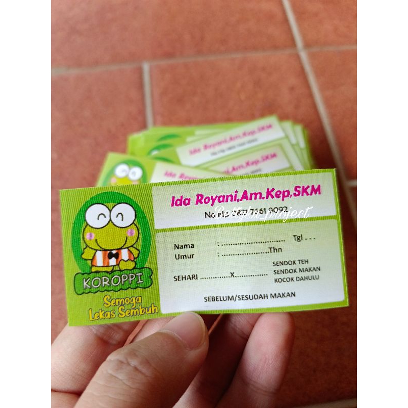 

LABEL STICKER OBAT - ETIKET OBAT - LABEL SYRUP