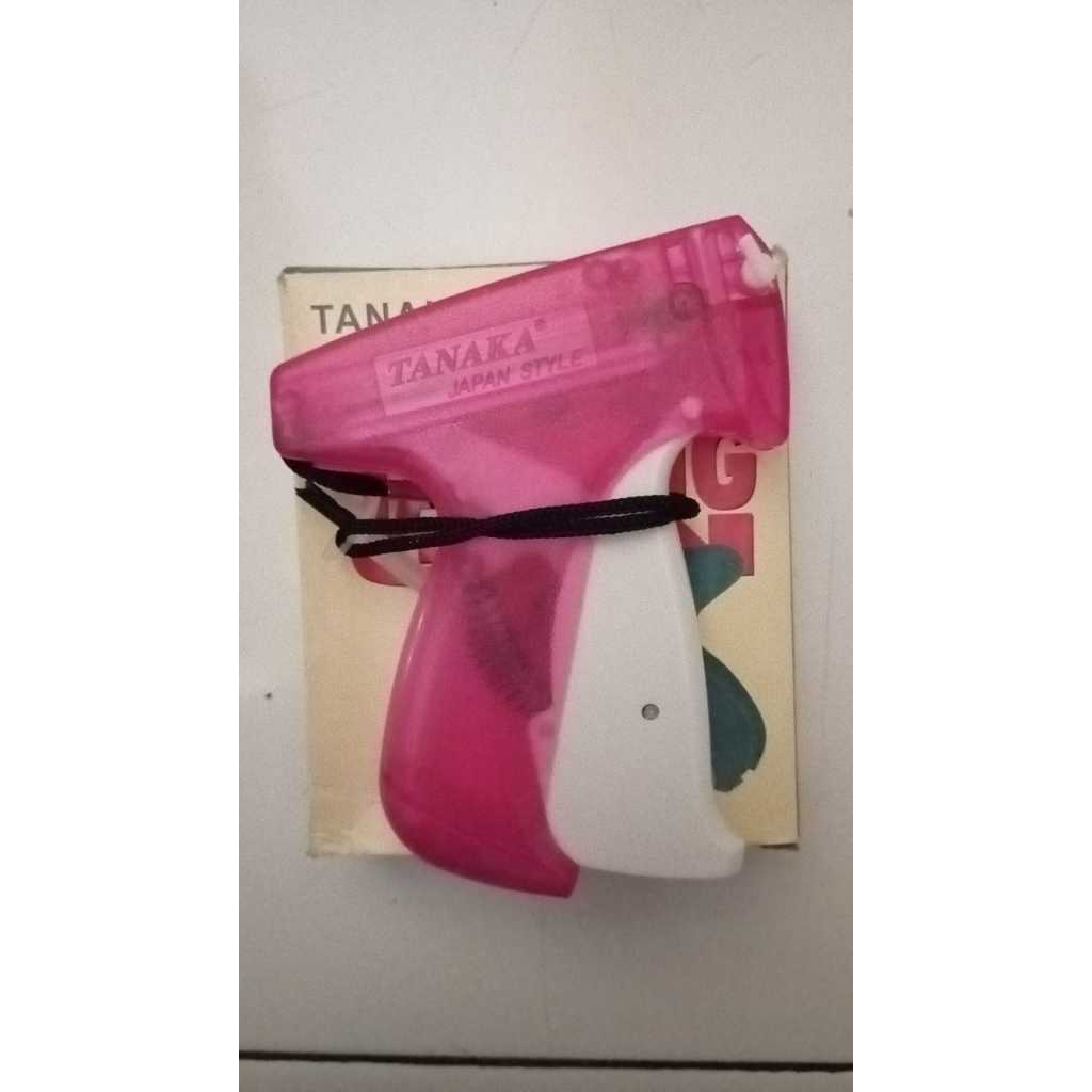 

TANAKA TAG GUN ALAT TEMBAK PEMASANG LABEL BANDROL HARGA HANG TAG TAGGING