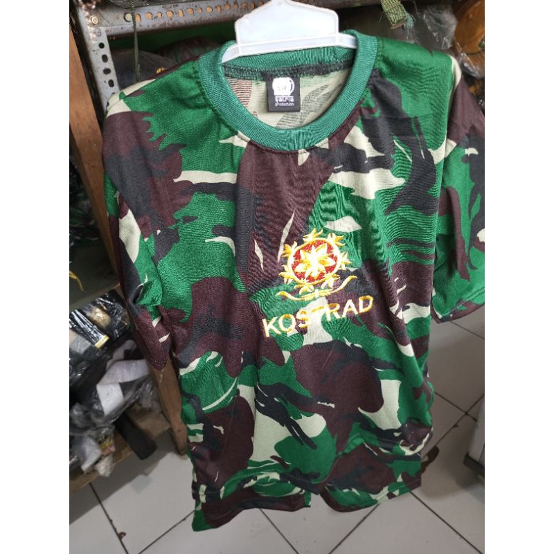 kaos loreng PDL anak