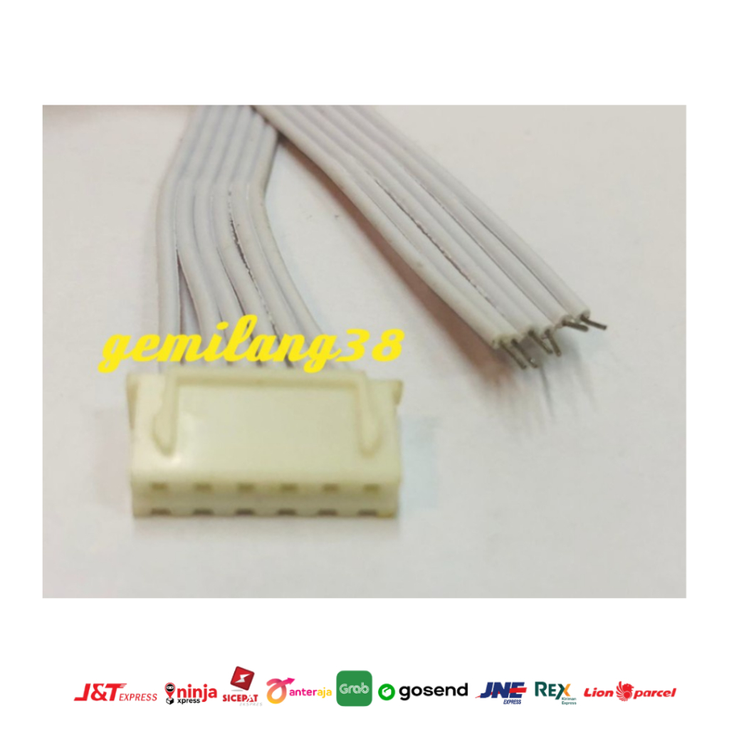 KABEL PITA 1 X 6 / KABEL 6 JALUR / 6 PIN / BESAR