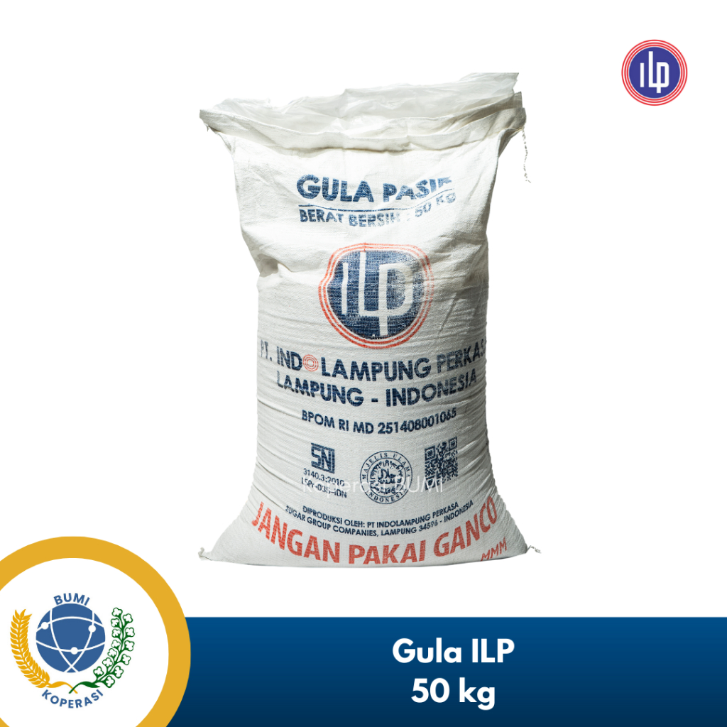 

Gula Pasir ILP Gula Pasir Indo Lampung Perkasa 50 Kg