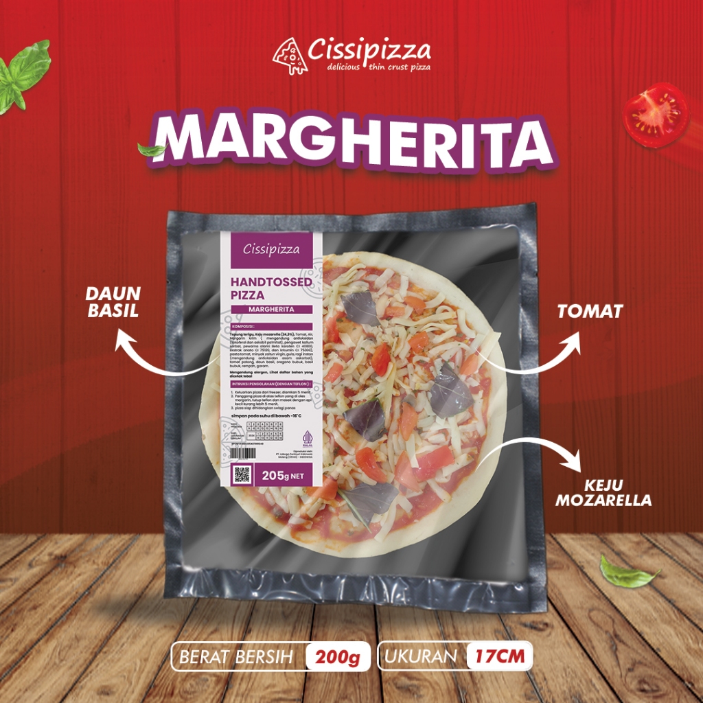 

Cissipizza Handtossed Margherita Frozen