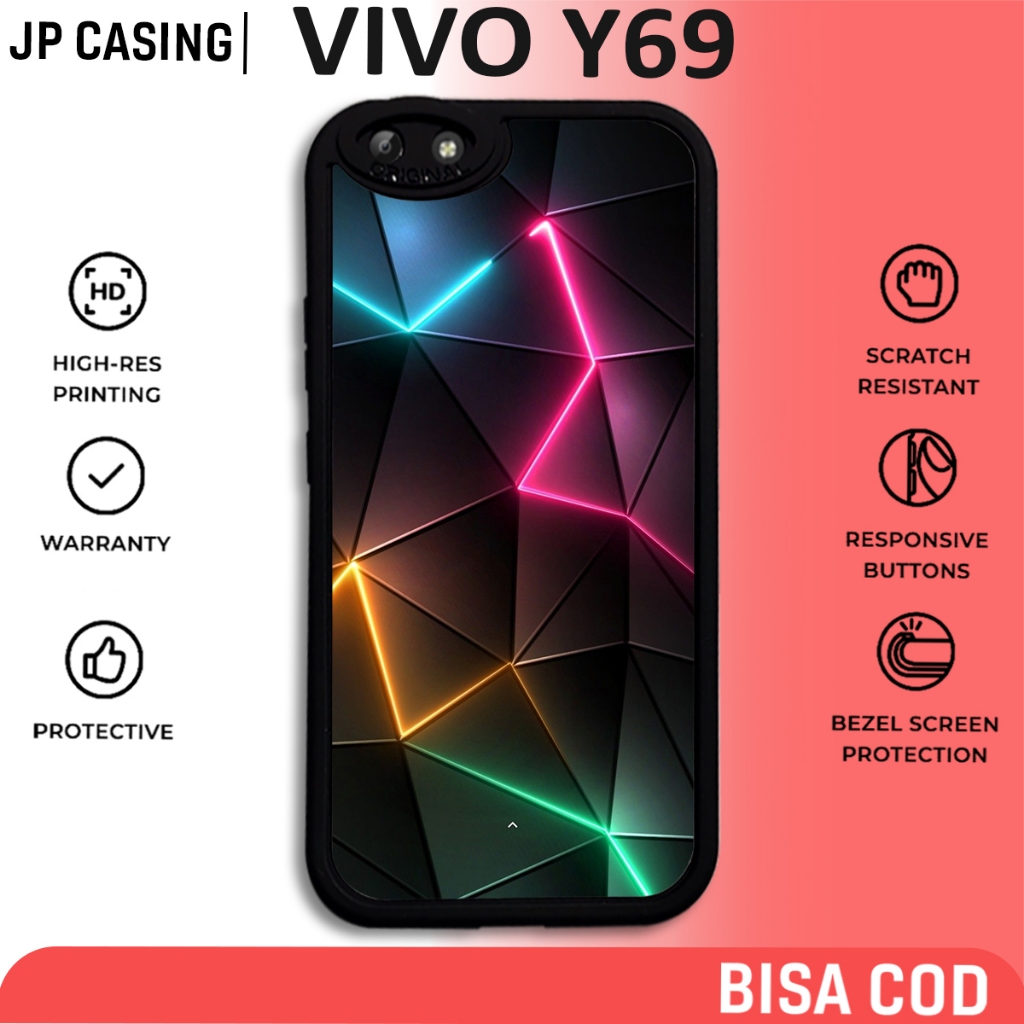 case hp vivo y69 terbaru motif aesthetic abstrak kubik art streetwear lucu keren cute cewek cowok ba