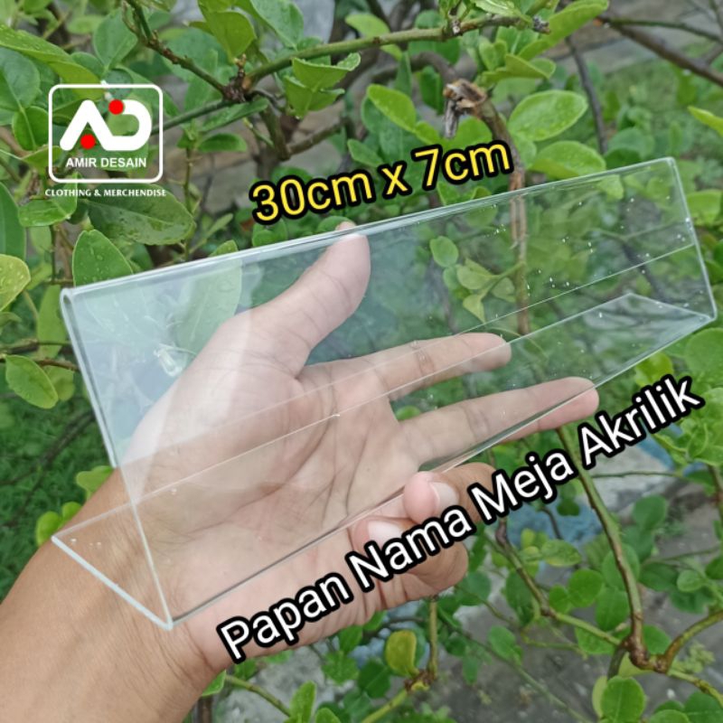 

akrilik meja / papan nama meja