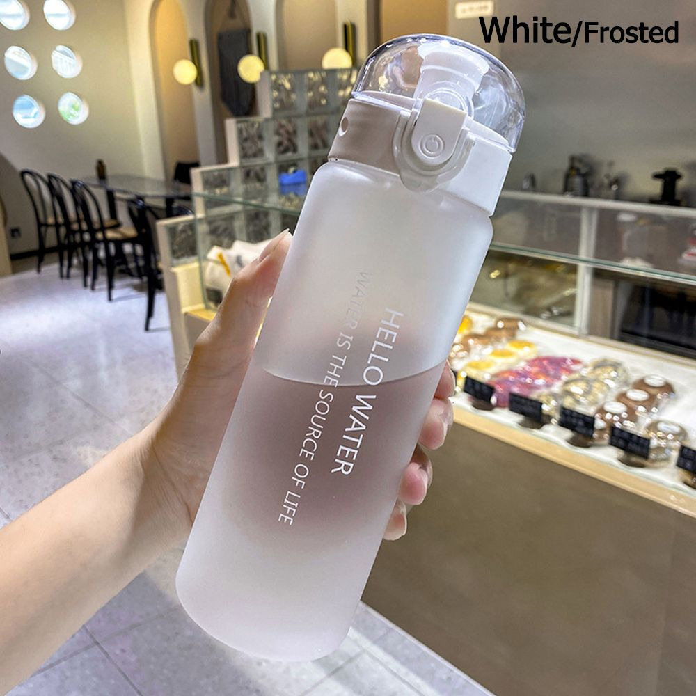 Botol Minum Plastik Frosted Sport Water Bottle 780ml
