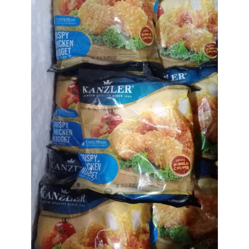 

Kanzler Chicken Nugget Crispy 450 Gr / Chicken Nugget