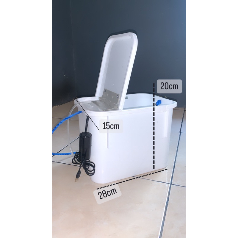 Tempat udang dan ikan hidup