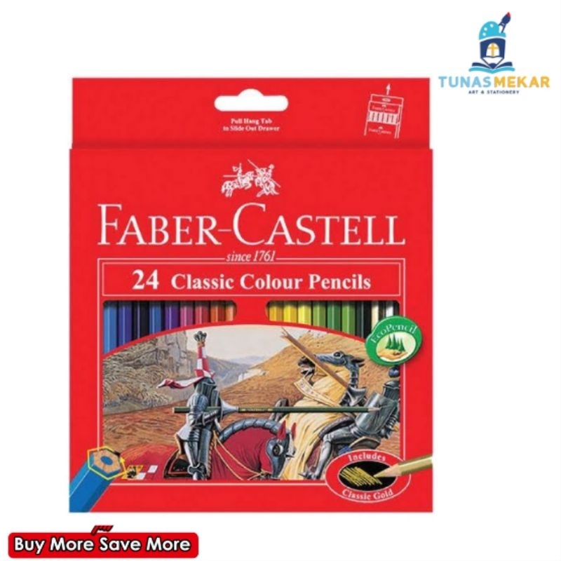 

Faber Castell 24 Classic Colour Pencils