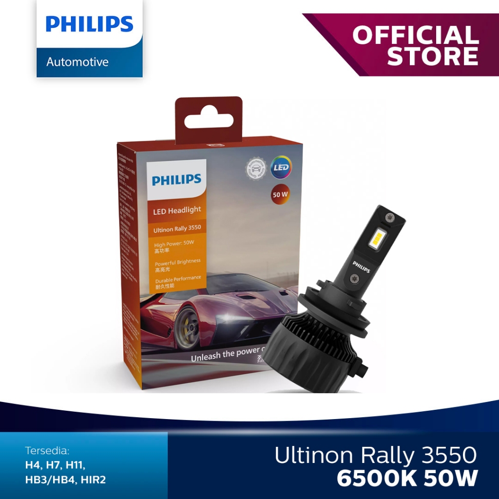 Philips Led Ultinon Rally 3550 H11 50watt 6500K - 11362