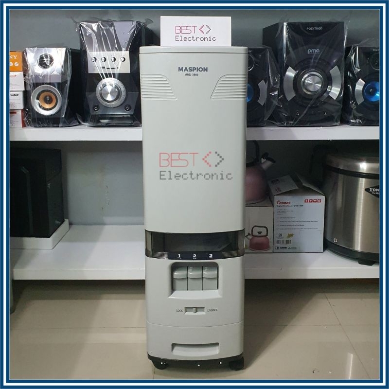 Maspion Rice Box Tempat Penyimpanan Beras 38KG MRD-3800 MRD 3800 MRD3800