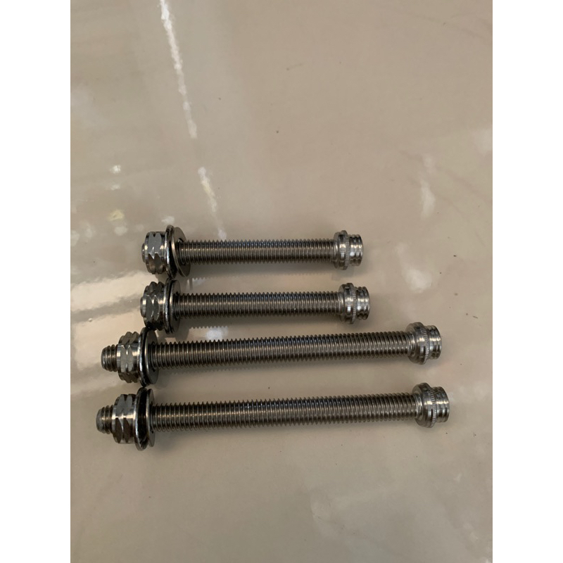 baut pangkon mesin Tiger stanlis baut pangkon mesin Tiger magapro cb Gl  Tiger stanlise set