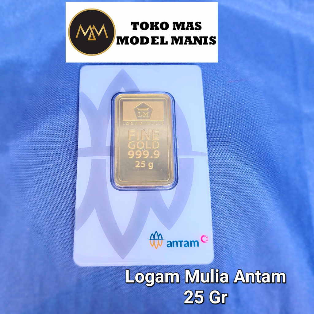 Logam Mulia Antam Press Logam Mulia 25gr (Gram)