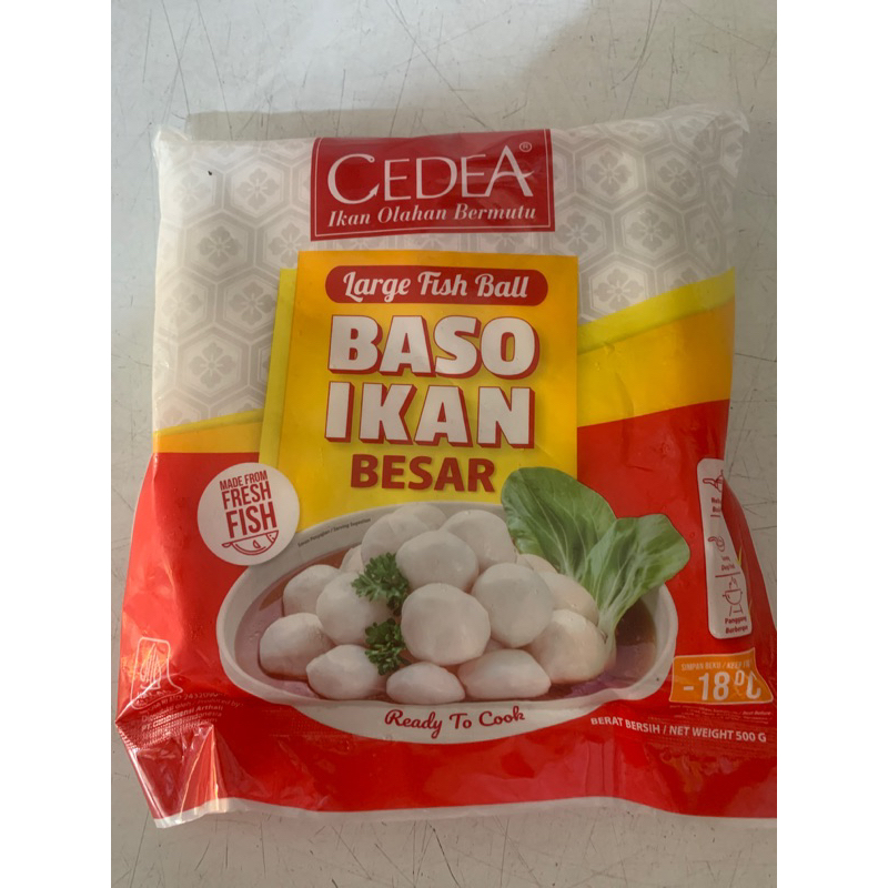 

Cedea Fish Ball 500gr STS Frozen