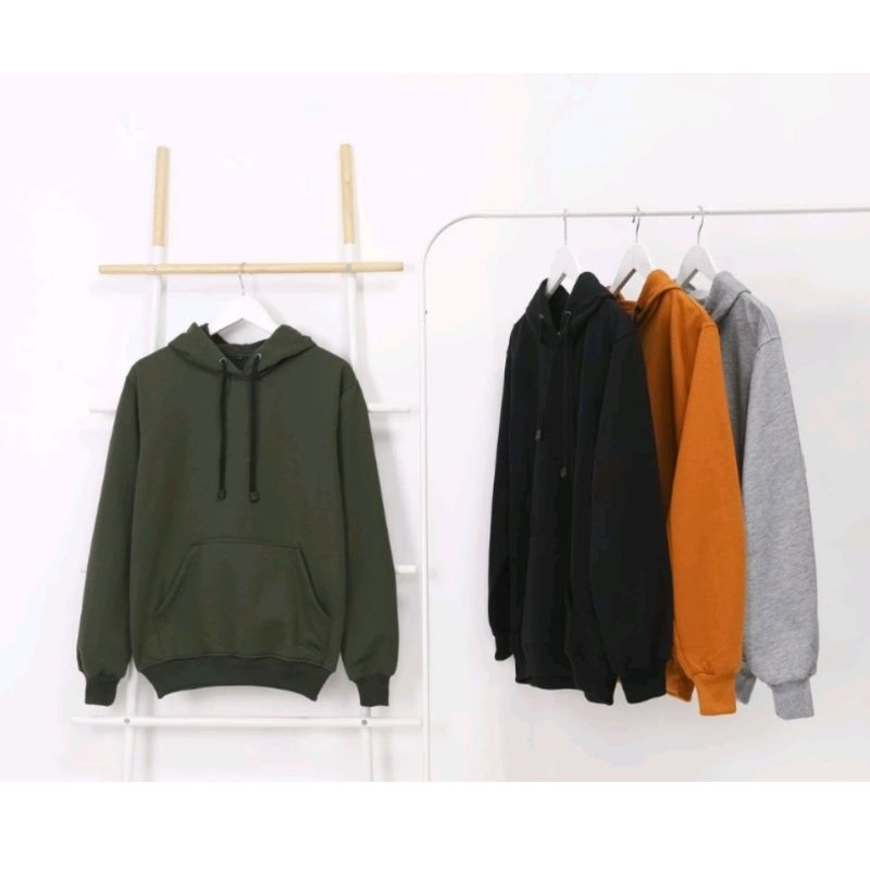 switer Hoodie polos kualitas terbaik