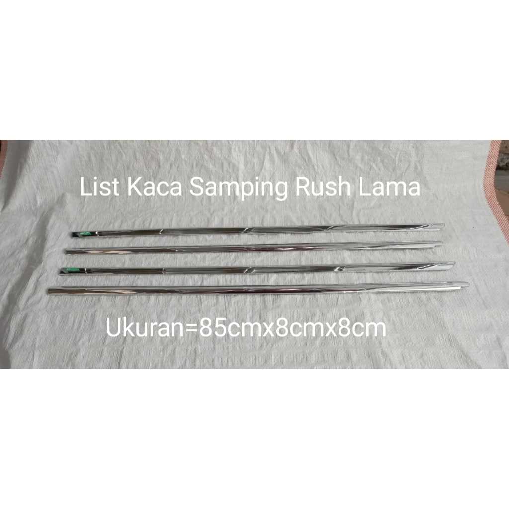 List Lis Kaca Samping mobilio list kaca pintu samping mobil rush lama window liner list kaca mobil r