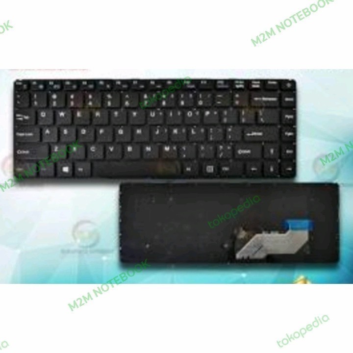Keyboard Axioo Mybook 14E CG1401 soket pendek