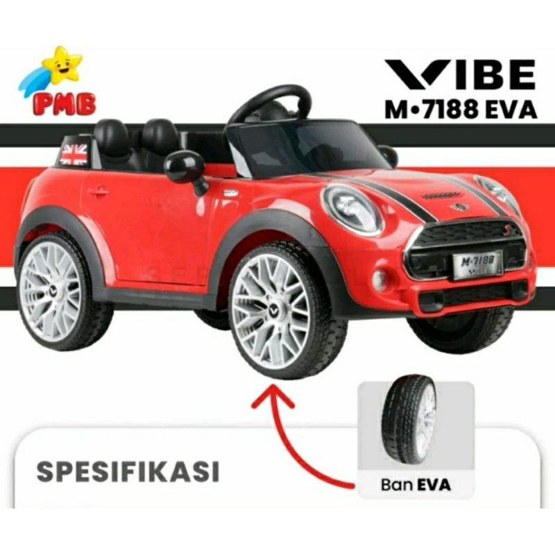 Mobil aki PMB 7188 VIBE ban EVA dual gearbox