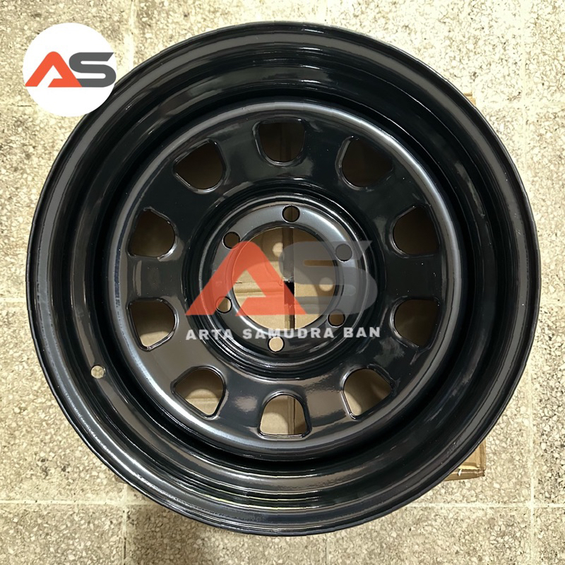 Velg Daytona Besi Steel R 16 R16 PCD 6X139 6-139 VX80 Fortuner Hilux Pajero