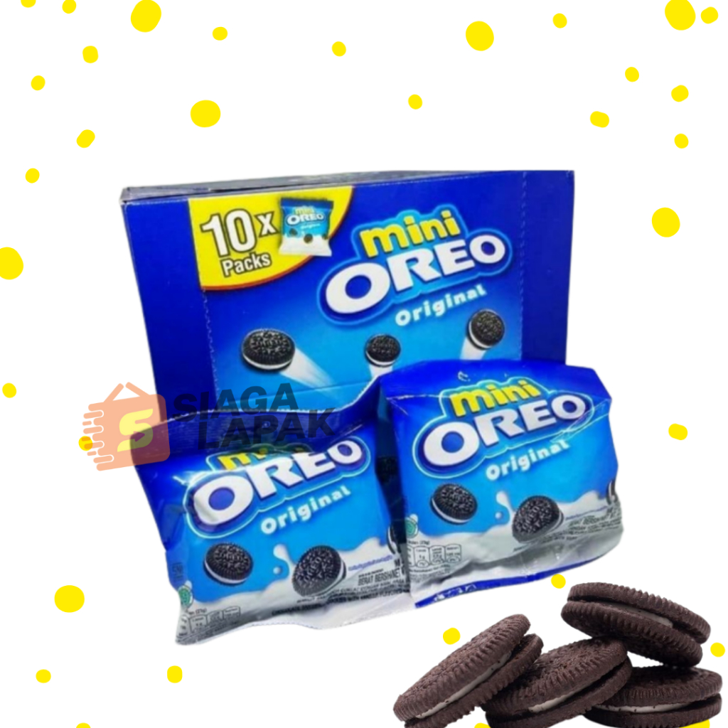 

Mini Oreo Biskuit 1 PAK All Varian Travel Size 20,4gr